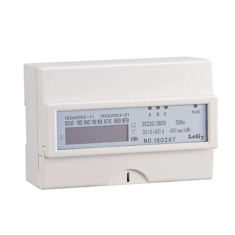 CT operatutako DIN Rail Energia-neurgailua