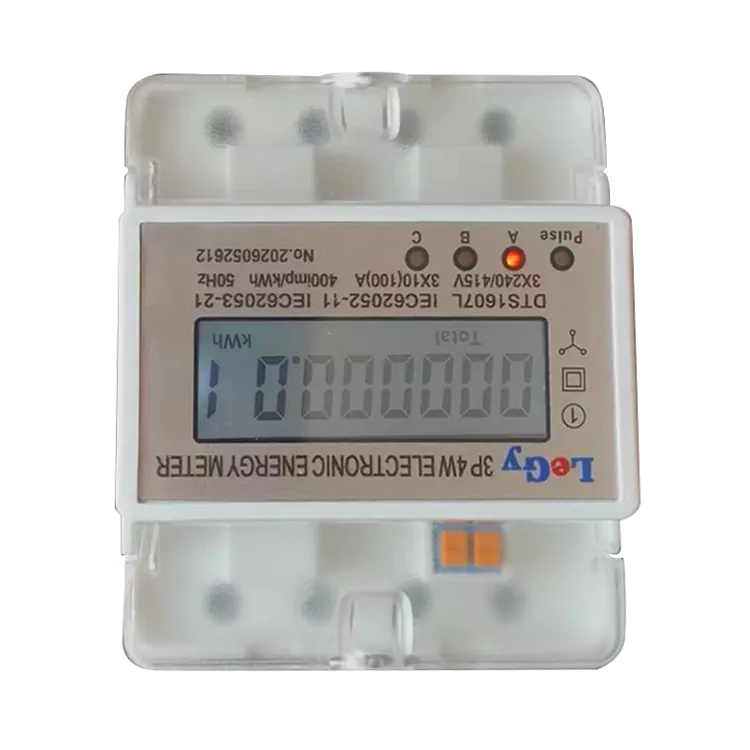 Zuzeneko konektatuta DIN Rail Energia-neurgailua